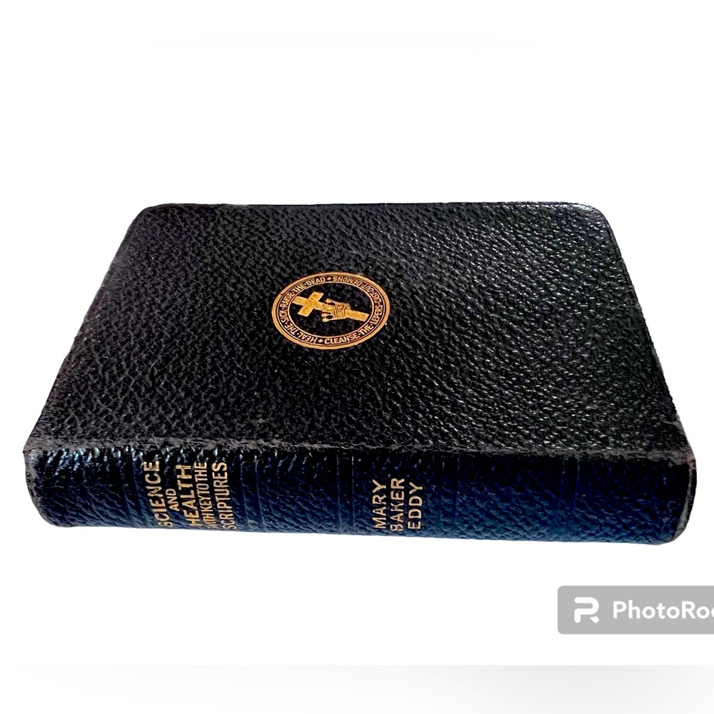 Science & Health with Key to the Scriptures-Mary Baker Eddy 1875 4” pocket book